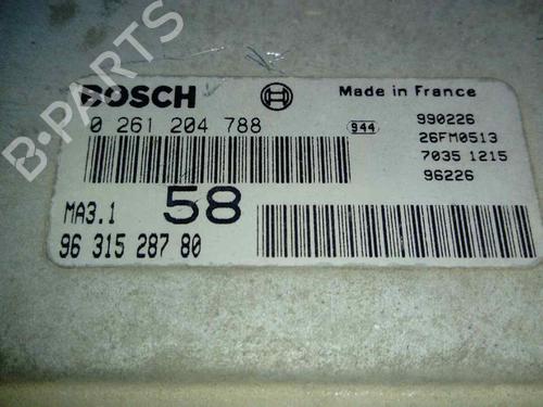 Computer motormanagement CITROËN SAXO (S0, S1)  | BP19547593M57