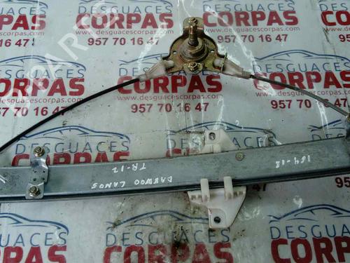 Used Rear left window mechanism DAEWOO LANOS (KLAT) 1.5 (86 hp) 19551164