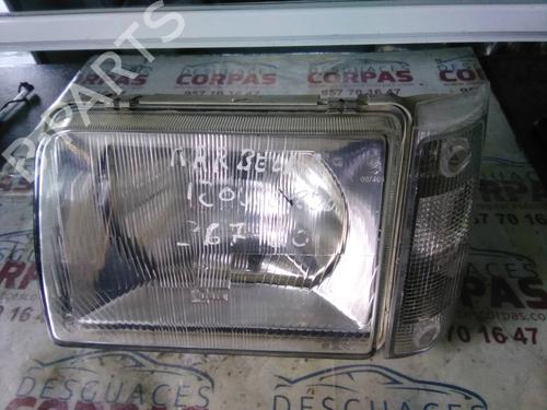 Used Left headlight SEAT MARBELLA (28A) 0.9 Cat (40 hp) 19556139