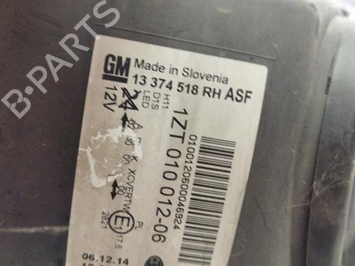 Right headlight OPEL ASTRA J Sports Tourer (P10)  | BP29907182C29