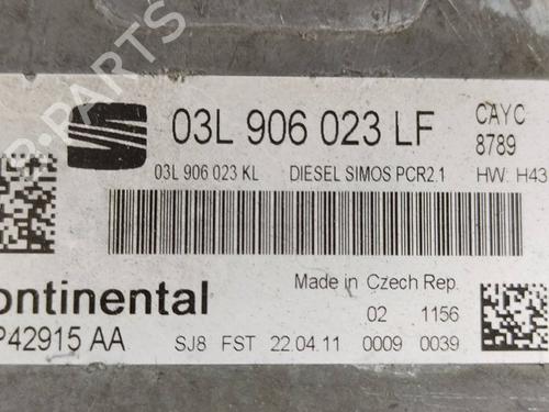 Engine control unit (ECU) SEAT LEON (1P1)  | BP19571674M57 