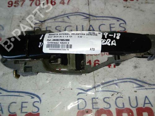 Front right exterior door handle SEAT IBIZA III (6L1)  | BP19551160C129 