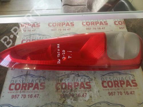 Used Left taillight DAEWOO REZZO (U100) [2000-2025]  19554660