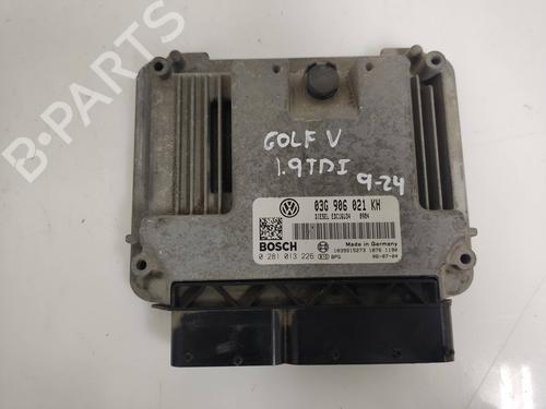 Used Engine control unit (ECU) VW GOLF V (1K1) [2003-2010]  19569288