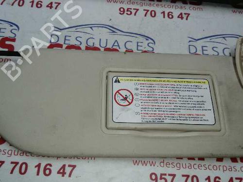 Used Right sun visor CITROËN C4 I (LC_) [2004-2014]  19553374