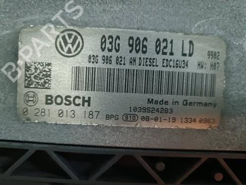 Engine control unit (ECU) SKODA OCTAVIA II (1Z3) | BP29724513M57