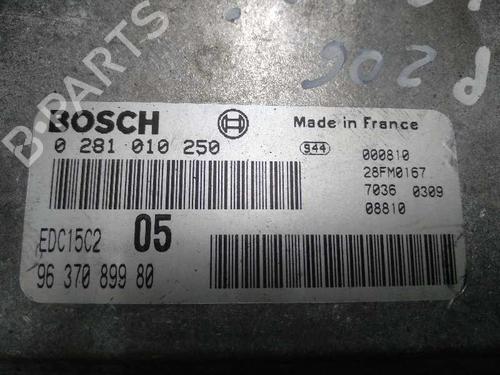Engine control unit (ECU) PEUGEOT 206 Hatchback (2A/C) 2.0 HDI 90 | BP19552701M57 