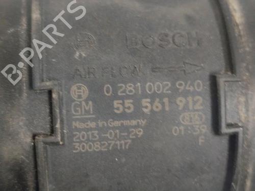Mass air flow sensor OPEL ASTRA J (P10)  | BP29400707M95 