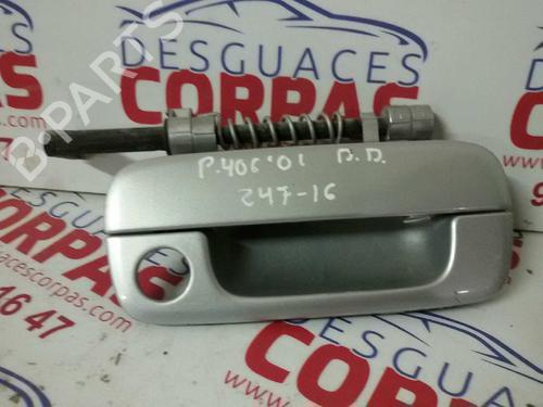 Used Front right exterior door handle PEUGEOT 406 (8B) 2.0 HDI 110 (109 hp) 19547982