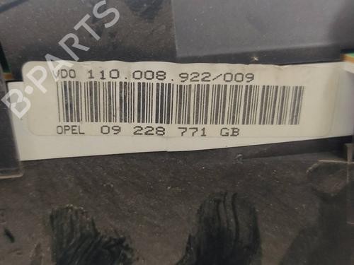 Instrument cluster OPEL ZAFIRA A MPV (T98)  | BP21043551C47 