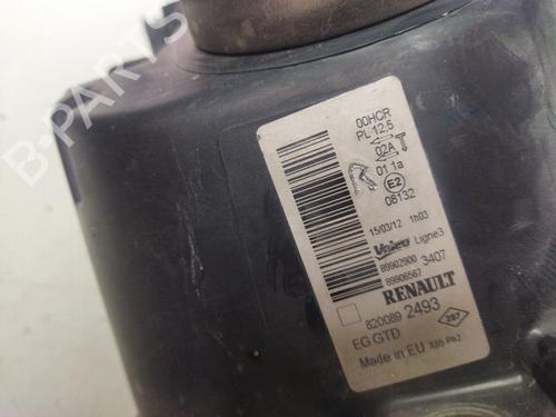 Left headlight RENAULT CLIO III (BR0/1, CR0/1) | BP32074587C28