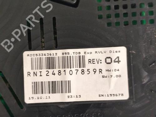 Instrument cluster RENAULT MEGANE III Hatchback (BZ0/1_, B3_)  | BP26711419C47 