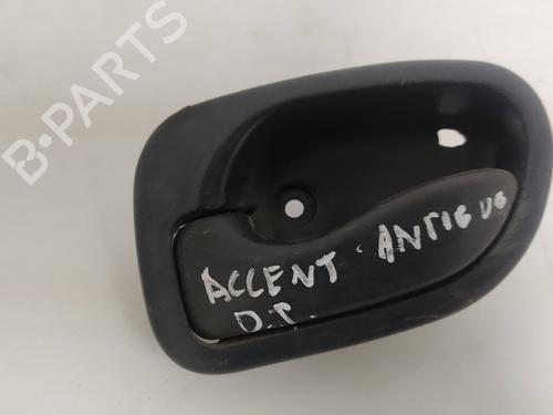 Used Front left interior door handle HYUNDAI ACCENT II (LC) [1999-2012]  19661670