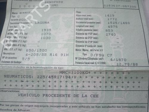 Elektronisk sensor RENAULT LAGUNA II (BG0/1_)  | BP28071192M84 