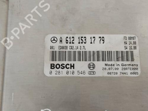 Engine control unit (ECU) MERCEDES-BENZ M-CLASS (W163)  | BP19568528M57 