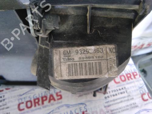Right taillight OPEL MERIVA A MPV (X03)  | BP19556087C35 