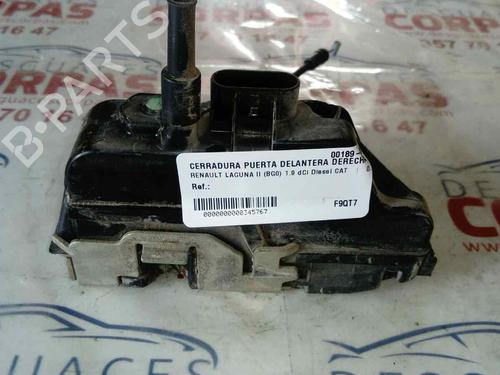 Used Front right lock RENAULT LAGUNA II (BG0/1_) [2001-2007]  19551094