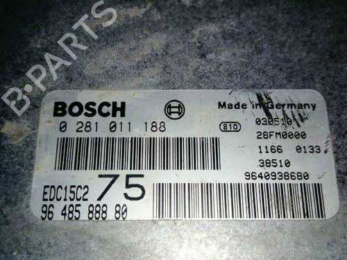 Engine control unit (ECU) PEUGEOT 206 Hatchback (2A/C) 2.0 HDI 90 | BP19550297M57 