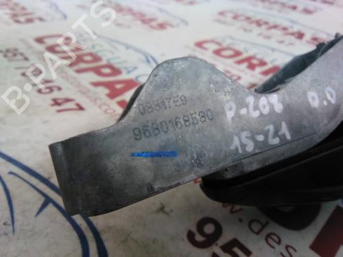 Front right exterior door handle PEUGEOT 208 I (CA_, CC_) 1.2 VTI 82 | BP19555092C129 