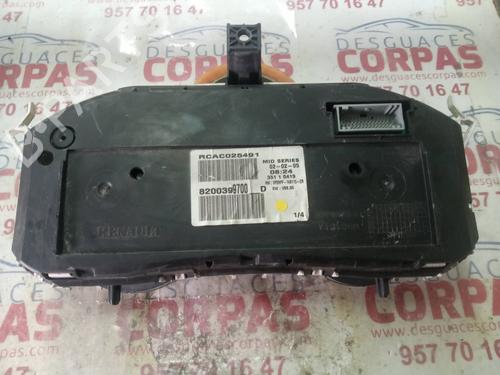 Instrument cluster RENAULT MEGANE II (BM0/1_, CM0/1_)  | BP19555341C47 