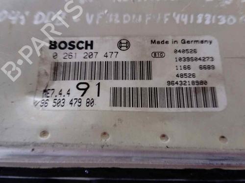 Engine control unit (ECU) PEUGEOT 206 CC (2D)  | BP19547334M57 