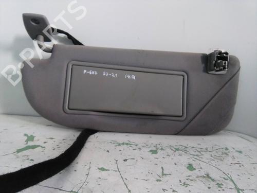 Used Left sun visor PEUGEOT 607 (9D, 9U) 2.2 HDi (133 hp) 19560436