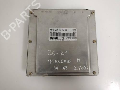 Engine control unit (ECU) MERCEDES-BENZ M-CLASS (W163)  | BP19568528M57 