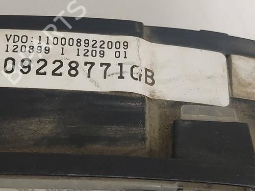 Instrument cluster OPEL ZAFIRA A MPV (T98)  | BP21043551C47 