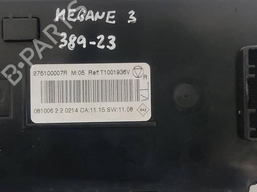 Climate control RENAULT MEGANE III Hatchback (BZ0/1_, B3_)  | BP19661591I5 