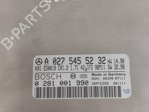 Motorstyringsenhed MERCEDES-BENZ A-CLASS (W168) A 170 CDI (168.008) | BP29917062M57 