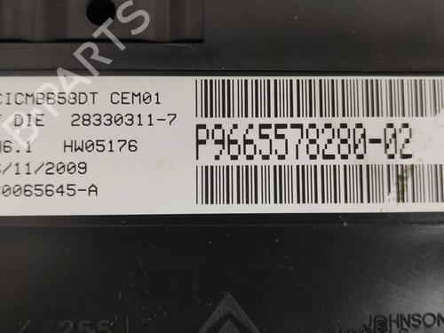 Instrument cluster CITROËN C4 Picasso I MPV (UD_)  | BP22610676C47 