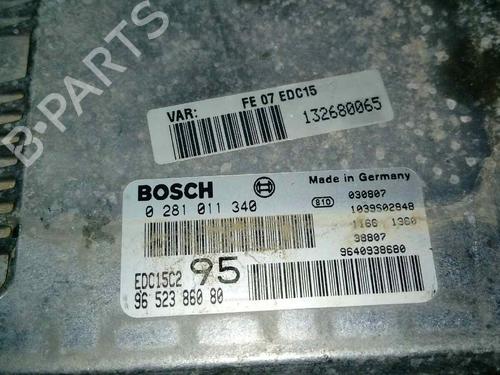 Engine control unit (ECU) CITROËN C5 I (DC_) 2.0 HDi (DCRHZB, DCRHZE) | BP19549923M57 