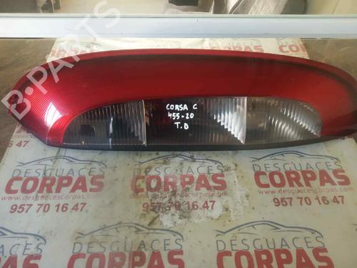 Used Right taillight OPEL CORSA C (X01) [2000-2009]  19554657
