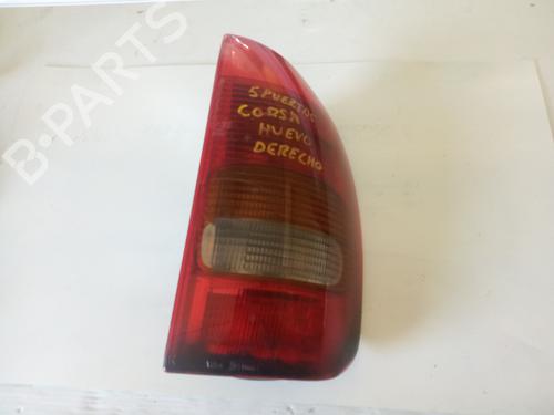 Used Right taillight OPEL CORSA B (S93) [1993-2009]  19647147