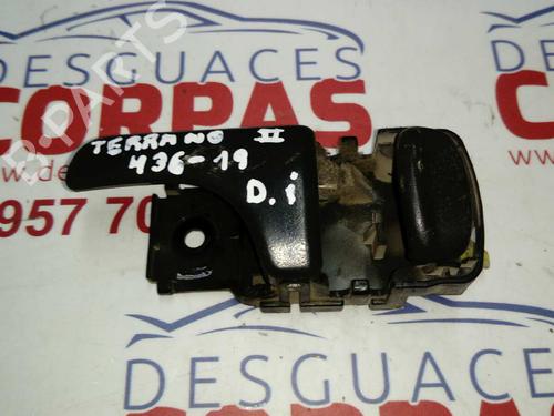 Used Front left interior door handle NISSAN TERRANO II (R20) [1992-2007]  19553798
