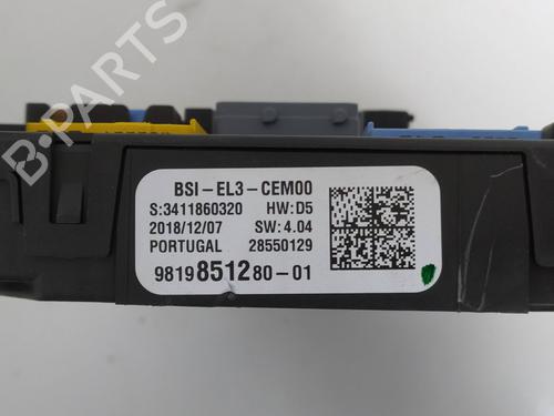 Fuse box OPEL CROSSLAND X / CROSSLAND (P17, P2QO) 1.5 Turbo D (75) | BP19566727E1 