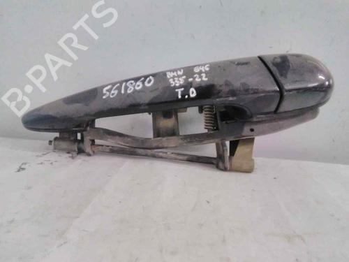 Used Rear right exterior door handle BMW 3 (E46) 320 d (136 hp) 19565269