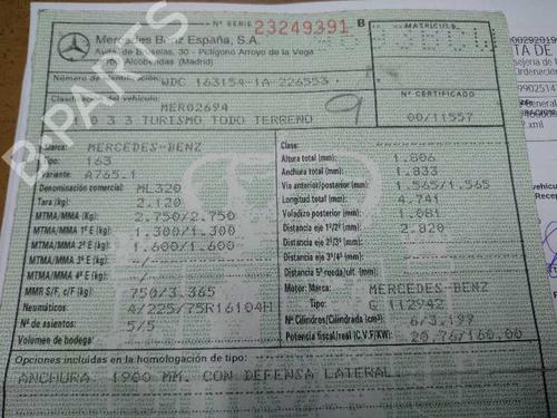 Electronic module MERCEDES-BENZ M-CLASS (W163)  | BP19554108M83 