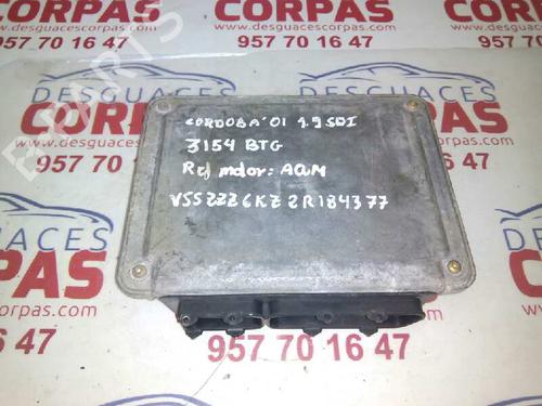 Engine control unit (ECU) SEAT CORDOBA (6K1, 6K2)  | BP19547160M57 