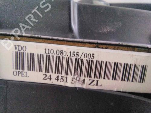 Instrument cluster OPEL ASTRA G Estate (T98) | BP19661312C47