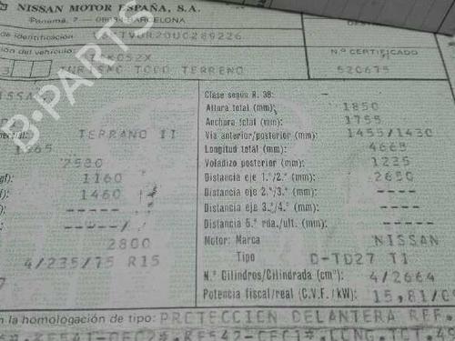 Front left lock NISSAN TERRANO II (R20)  | BP19571600C98 