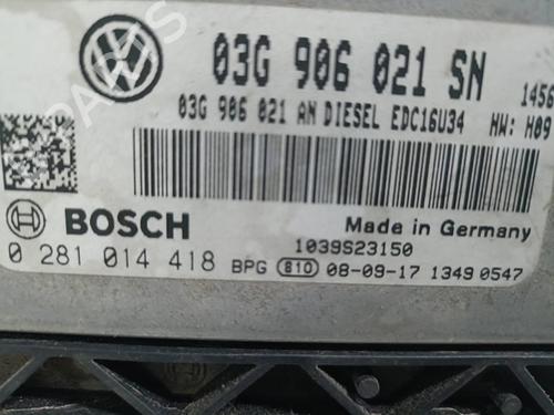 Engine control unit (ECU) SEAT ALTEA XL (5P5, 5P8) | BP30912504M57 - Image 2