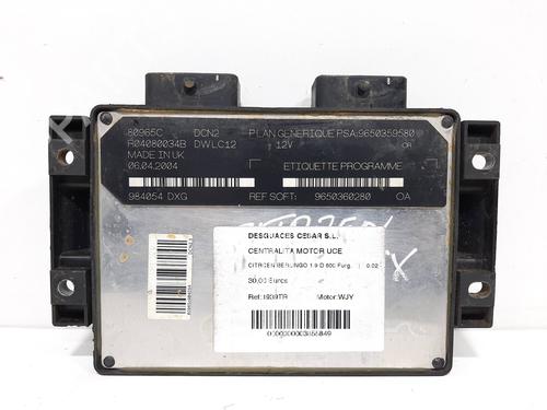 Used Engine control unit (ECU) Engine control unit (ECU) CITROËN BERLINGO / BERLINGO FIRST Box Body/MPV (M_) [1996-2011] 6806320 6806320