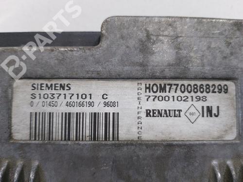 Engine control unit (ECU) RENAULT MEGANE I (BA0/1_)  | BP9293536M57 