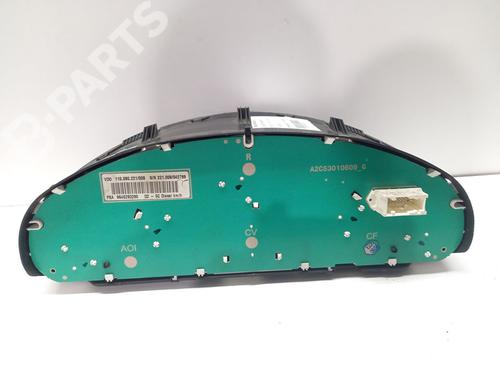 Instrument cluster PEUGEOT 407 (6D_)  | BP9525140C47 