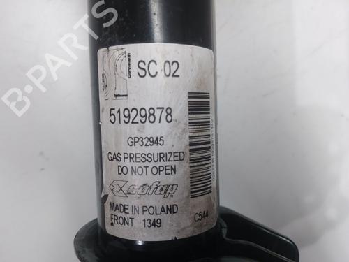 Left front shock absorber PEUGEOT BIPPER (AA_) [2008-2024]  13713255