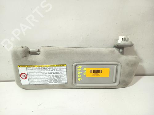 Used Right sun visor Right sun visor TOYOTA PRIUS (_W3_) 1.8 Hybrid (ZVW3_) (99 hp) 34474382 34474382