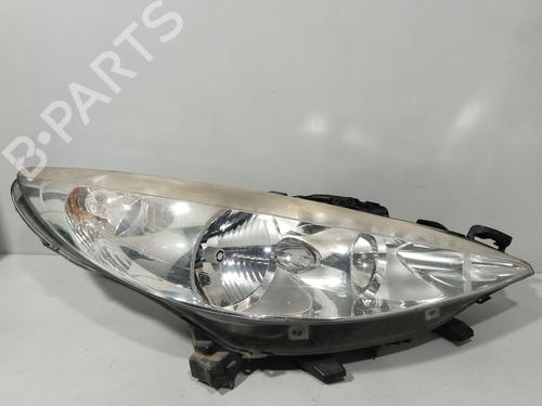 Højre forlygte PEUGEOT 207 (WA_, WC_) 1.4 HDi (70 hp) 29591390