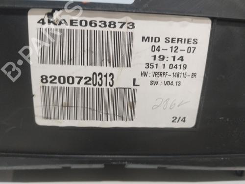 Instrument cluster RENAULT MEGANE II (BM0/1_, CM0/1_) 1.5 dCi (BM1F, CM1F) | BP27090178C47 