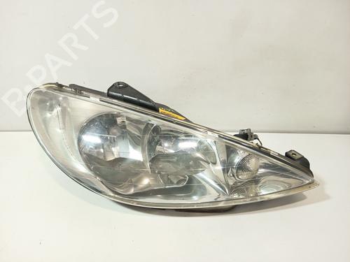 Used Right headlight Right headlight PEUGEOT 206 CC (2D) 2.0 S16 (136 hp) 34472008 34472008